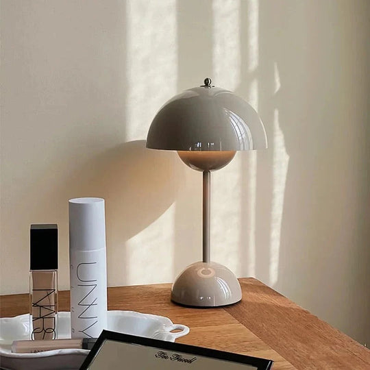 Mushroom Lamp with USB Charging and Modern Design
