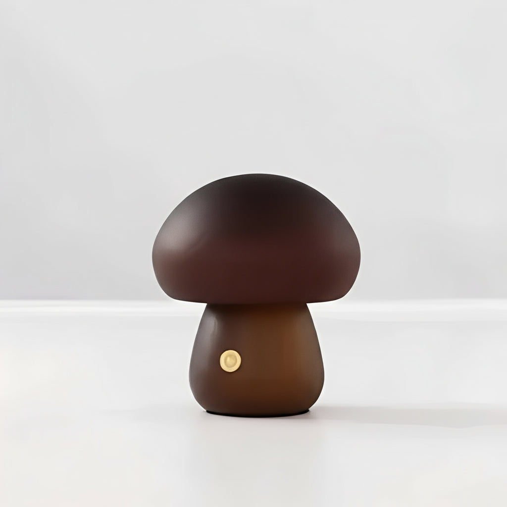 Mushroom Night Light with LED Glow and Bedside Function