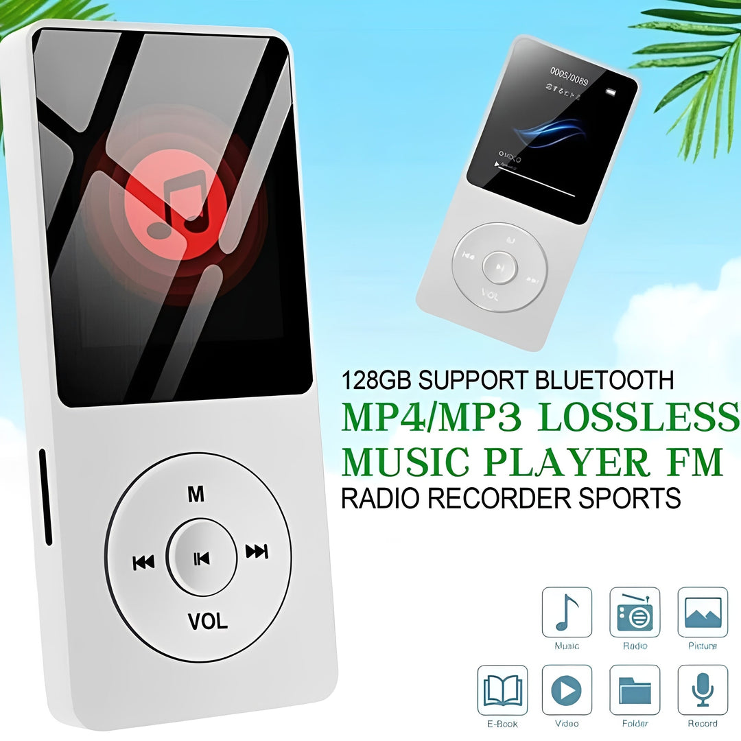 Music Player with Bluetooth and 1.8-Inch Screen