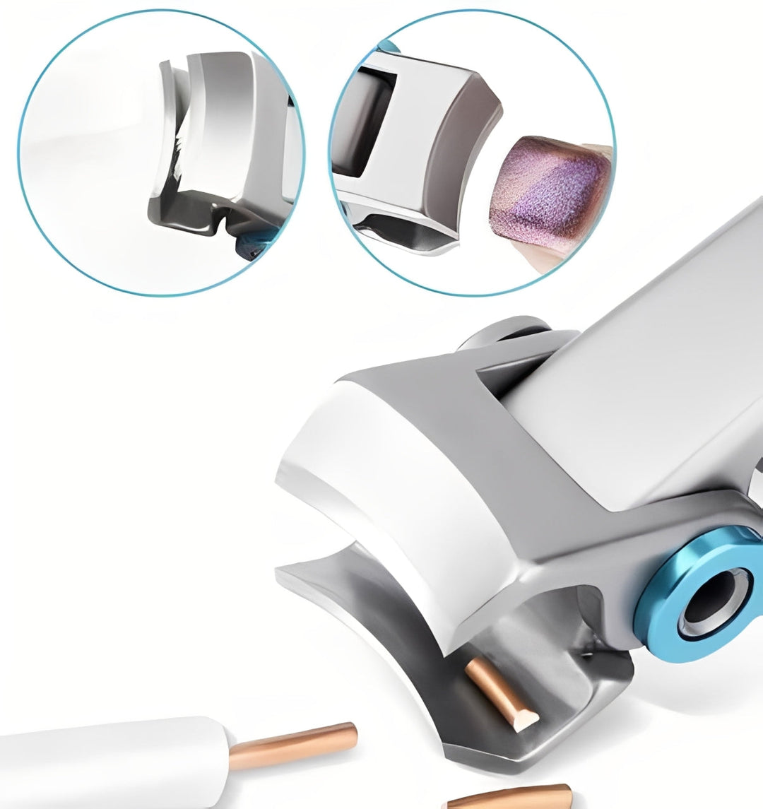 Nail Clipper with Ergonomic Design and Stainless Steel Construction