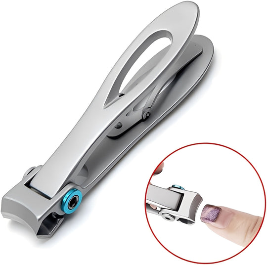 Nail Clipper with Ergonomic Design and Stainless Steel Construction