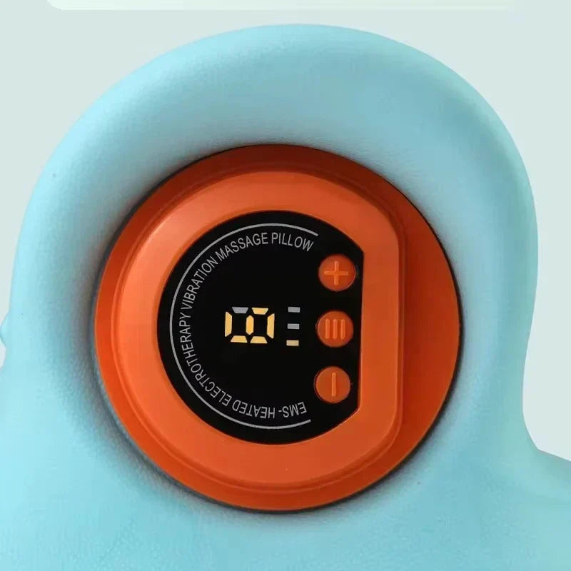 Neck Massager with Heat Therapy and Pulse Technology