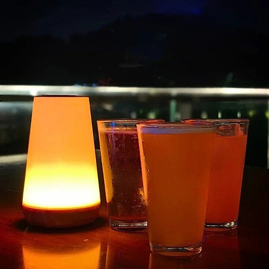 Night Light with Rechargeable Battery and Tap Control