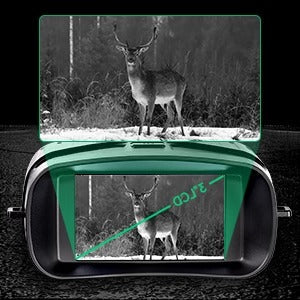 Night Vision Binoculars with Digital Zoom and Recording