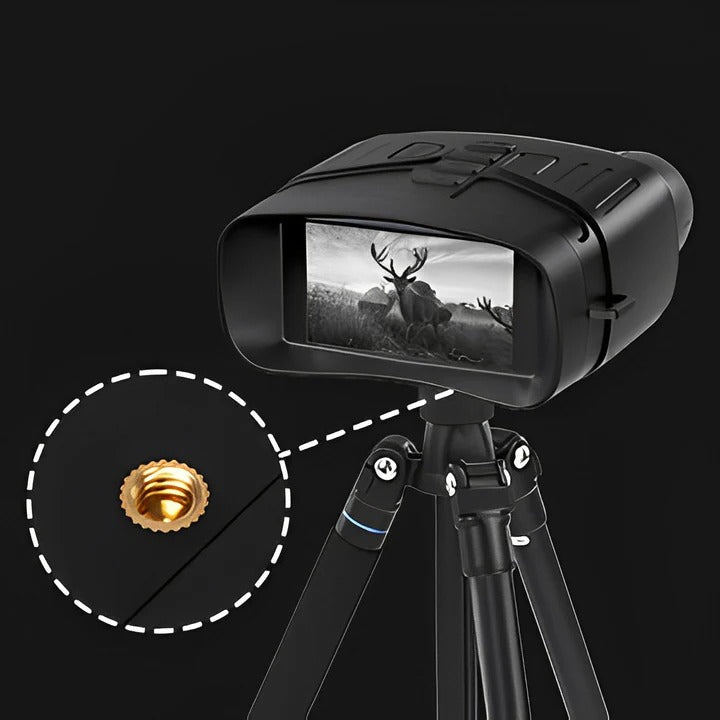 Night Vision Binoculars with Digital Zoom and Recording