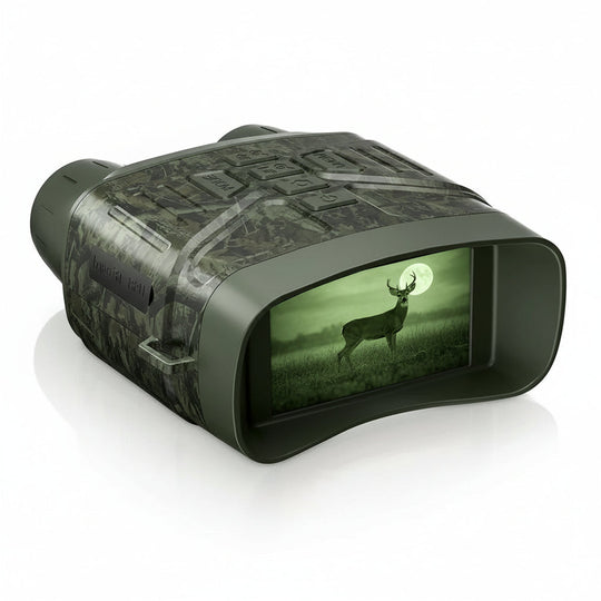 Night Vision Binoculars with Digital Zoom and Recording