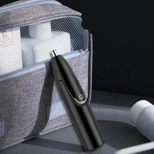 Nose and Ear Hair Trimmer with Waterproof Design and Easy Cleaning