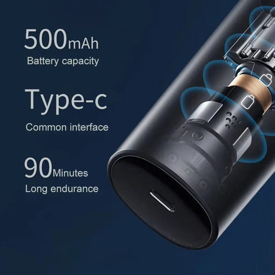 Nose and Ear Hair Trimmer with Waterproof Design and Easy Cleaning