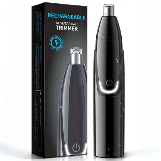 Nose and Ear Hair Trimmer with Waterproof Design and Easy Cleaning