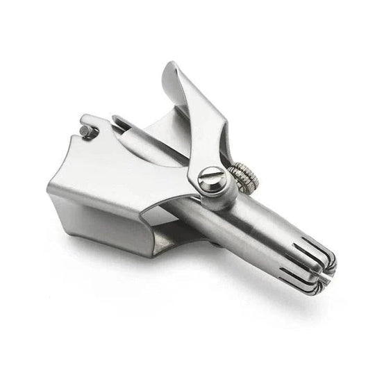 Nose Hair Trimmer with Stainless Steel Blades and Gentle Design