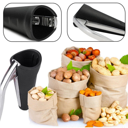 Nutcracker with Stainless Steel Design and Non-Slip Grip