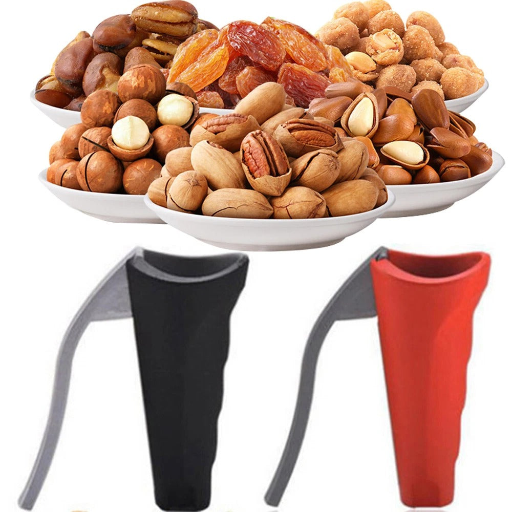 Nutcracker with Stainless Steel Design and Non-Slip Grip