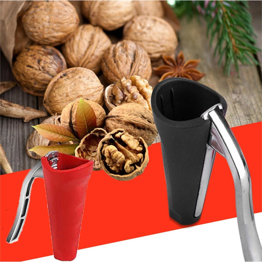 Nutcracker with Stainless Steel Design and Non-Slip Grip