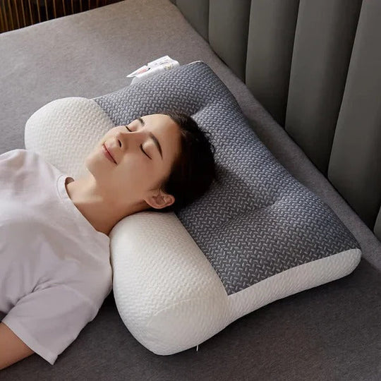 Orthopedic Pillow with Neck Support and Comfort Design