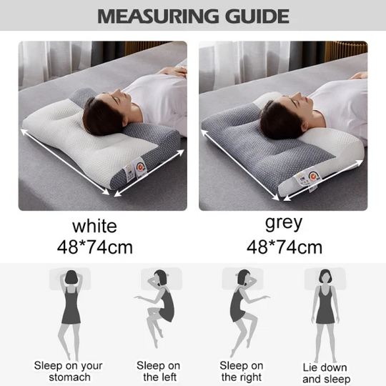 Orthopedic Pillow with Neck Support and Comfort Design