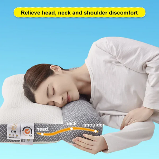 Orthopedic Pillow with Neck Support and Comfort Design