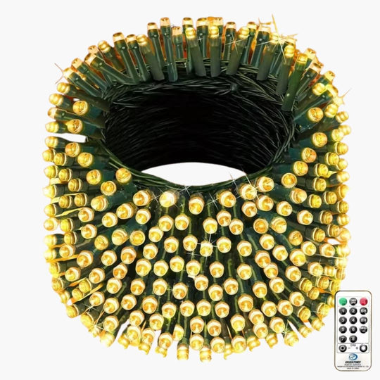 Outdoor Fairy Lights with Remote Control and Plug Power