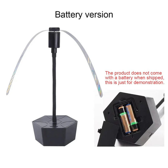 Outdoor Fan with Battery Power and Fly Repellent