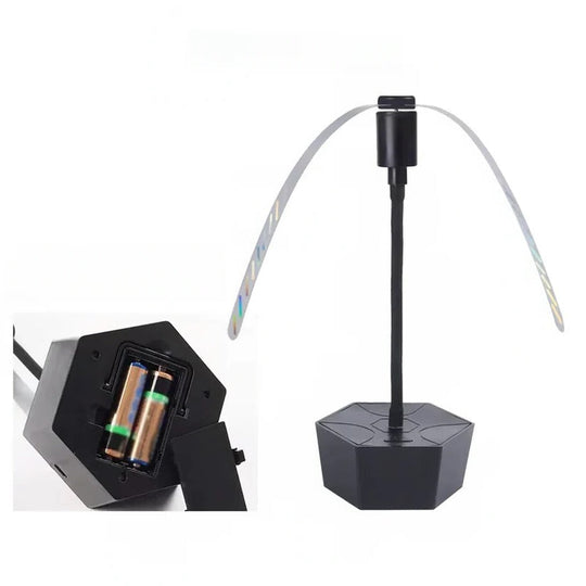 Outdoor Fan with Battery Power and Fly Repellent