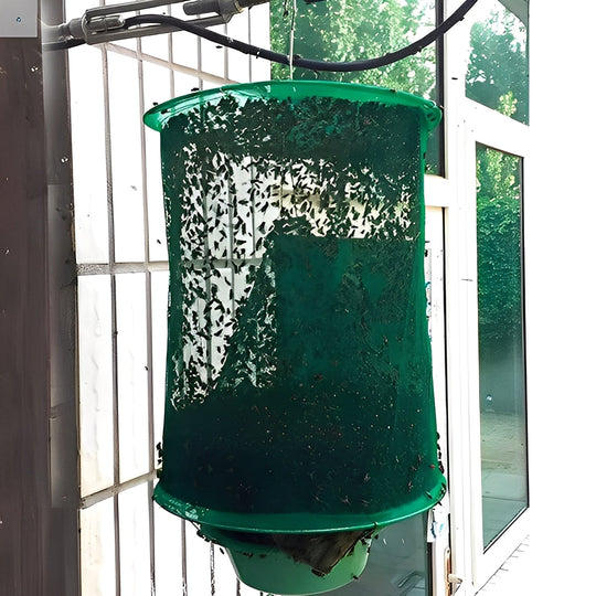 Outdoor Fly Trap with Reusable Design and Washable Features