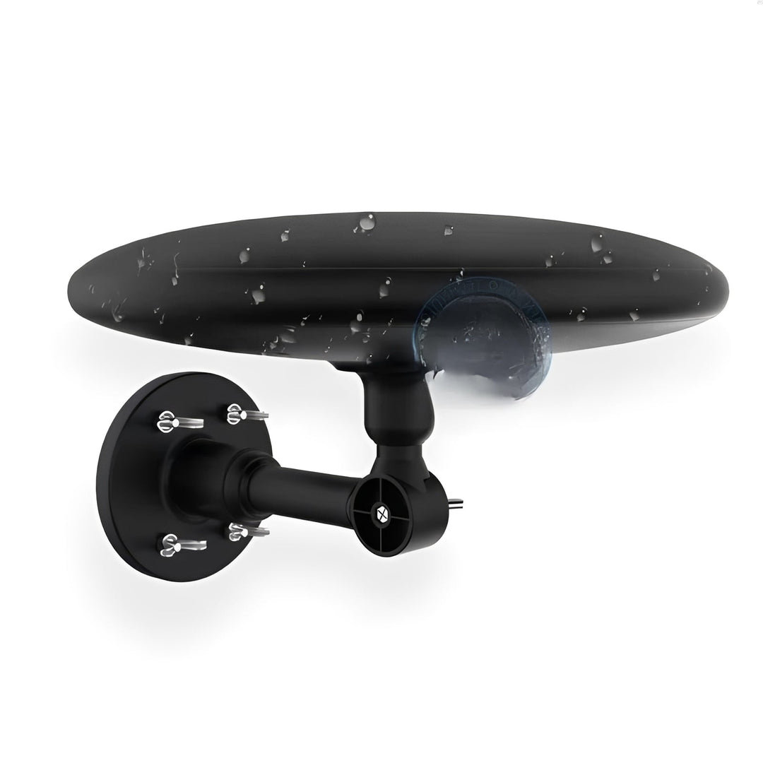 Outdoor HDTV Antenna with Long-Range Reception and Signal Capture