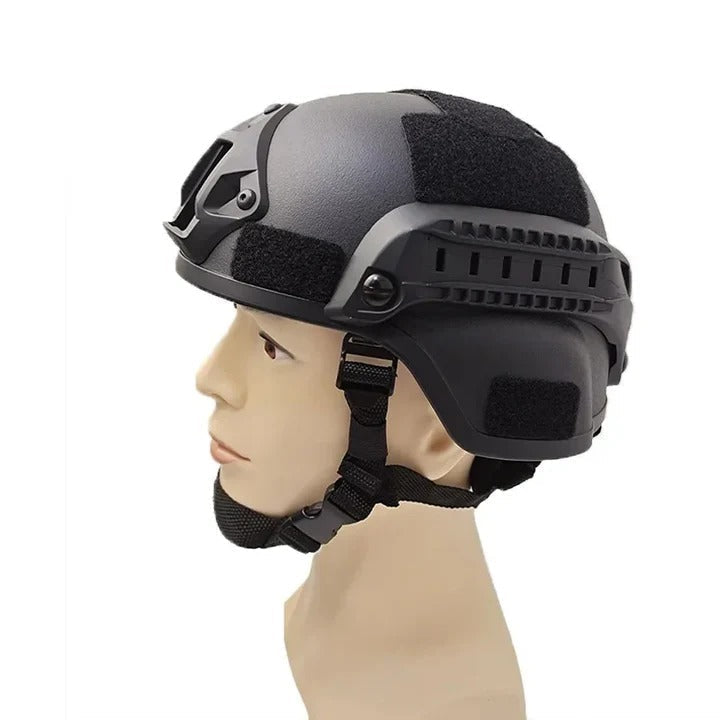 Outdoor Helmet with Durable ABS Shell and Tactical Design