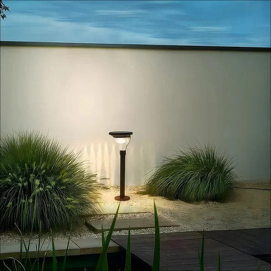 Outdoor LED Lamp with Solar Power and Motion Sensor