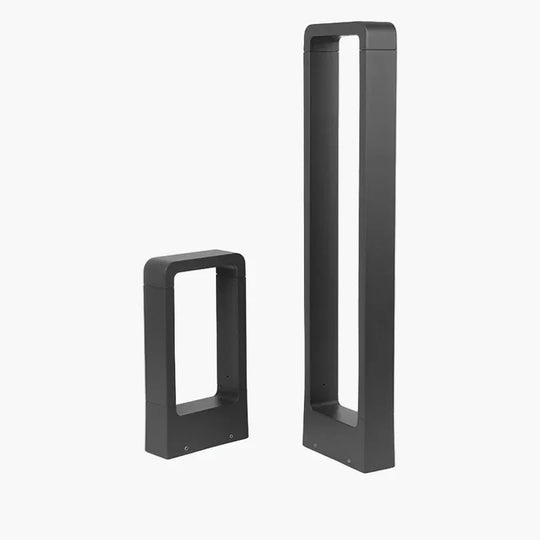 Outdoor Lighting with Ground Installation and Pathway Illumination