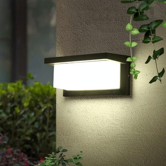 Outdoor Lighting with Modern LED Design and Wall Mounting