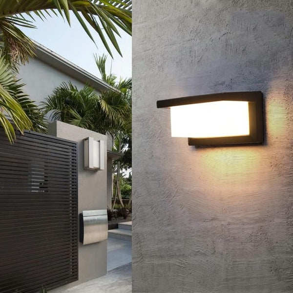 Outdoor Lighting with Modern LED Design and Wall Mounting
