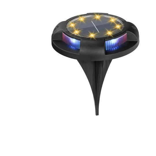 Outdoor Lights with Solar Power and Disk Design