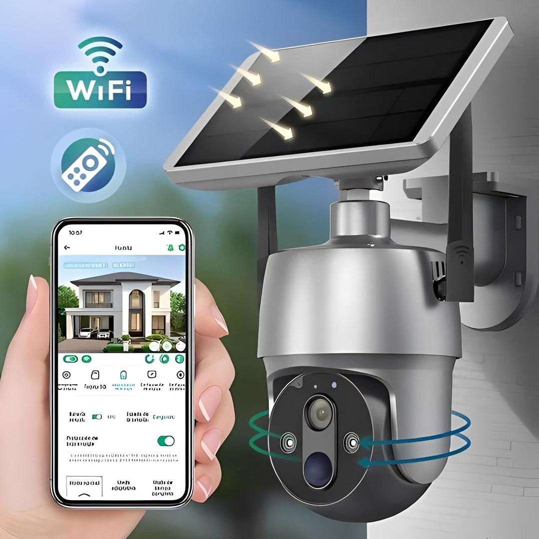 Outdoor Security Camera with Motion Detection and Audio