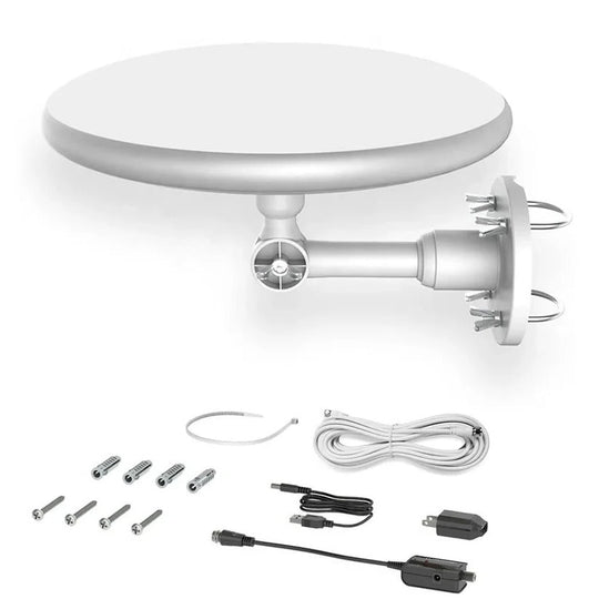 Outdoor TV Antenna with Long Range Reception and HD Signal