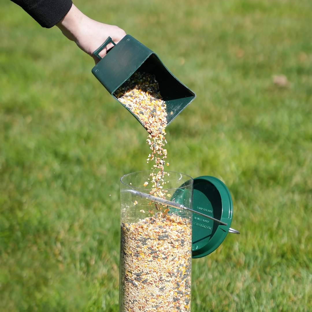 Bird Feeder with Squirrel Resistance and Hanging Mount