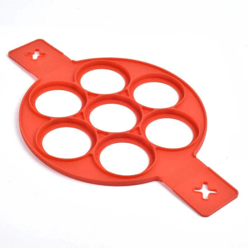 Pancake Pan with Non-Stick Surface and Multiple Compartments