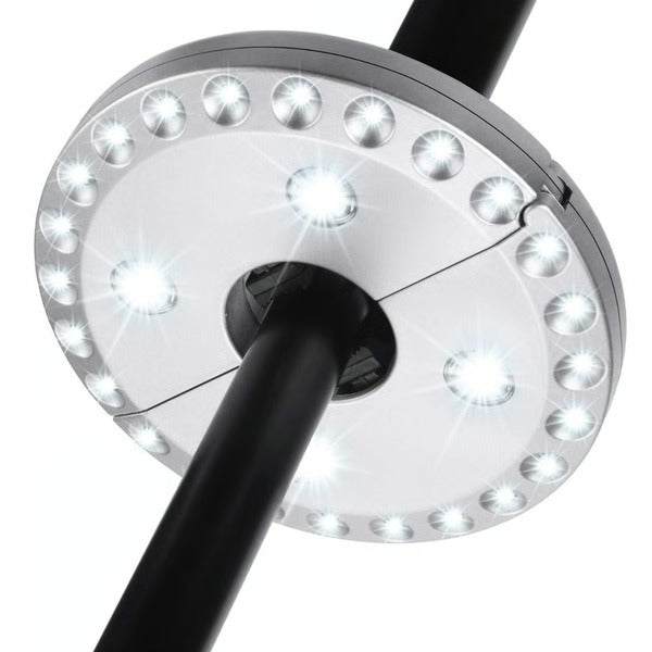 Patio Umbrella Light with Warm LED and Adjustable Brightness