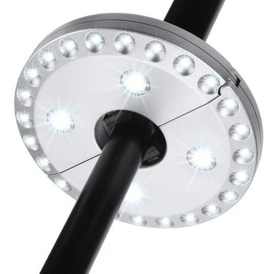 Patio Umbrella Light with Warm LED and Adjustable Brightness