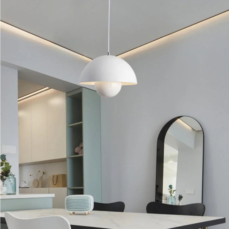 Pendant Light with Modern Style and LED Illumination