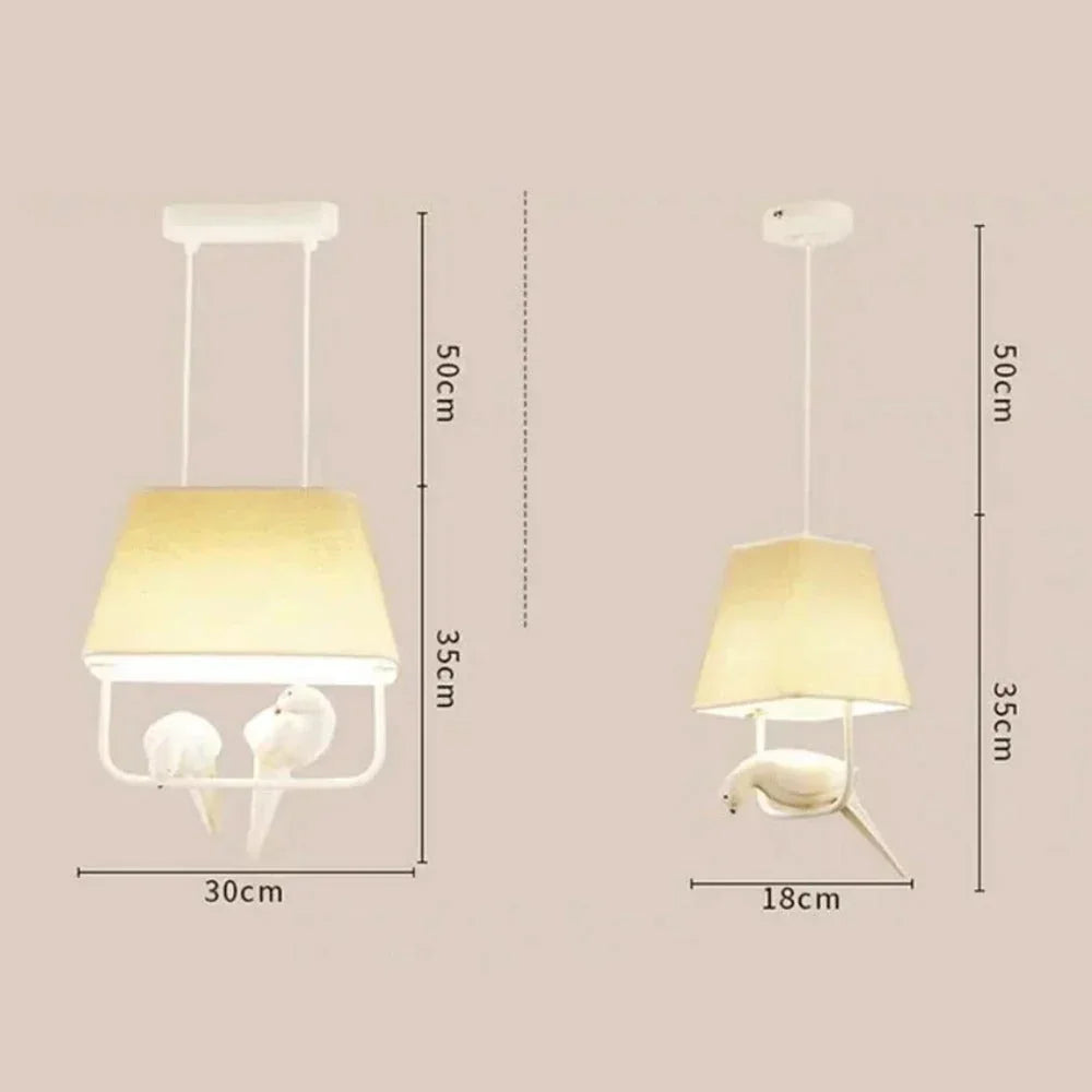 Pendant Light with Rattan Shade and Scandinavian Design
