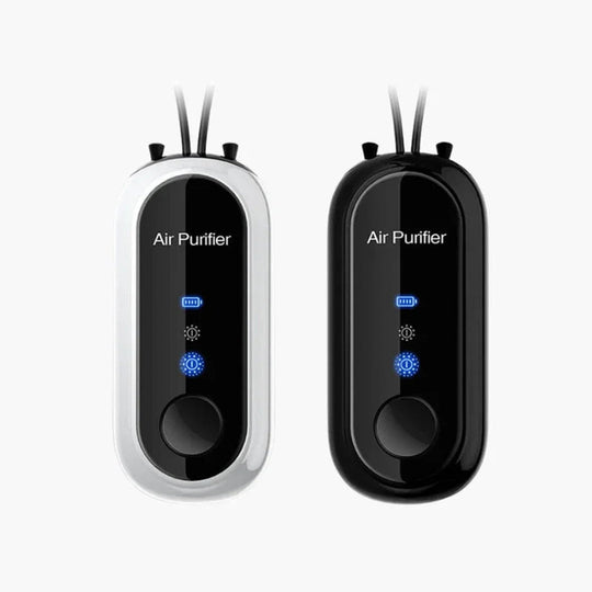 Personal Air Purifier with Wearable Design and USB Charging