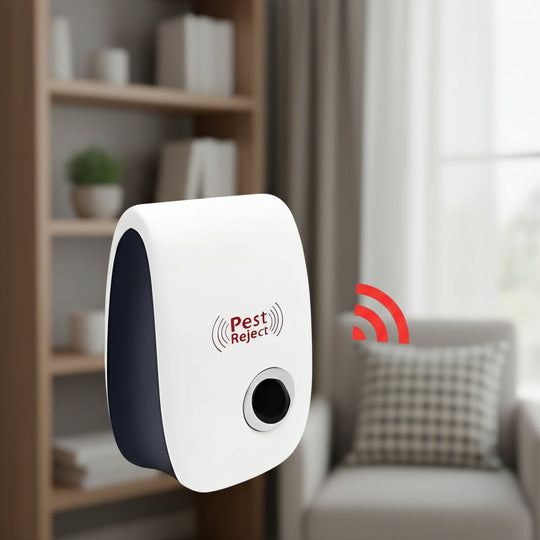 Pest Control Device with Adjustable Frequency and Ultrasonic Technology