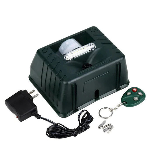 Pest Control Device with Ultrasonic Technology and Bird Deterrent