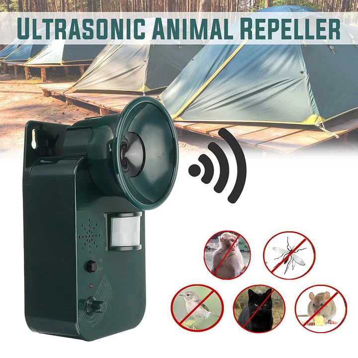 Pest Repeller with Ultrasonic Technology and Cordless Design