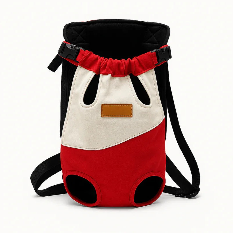 Pet Backpack with Hands-Free Design and Secure Fit