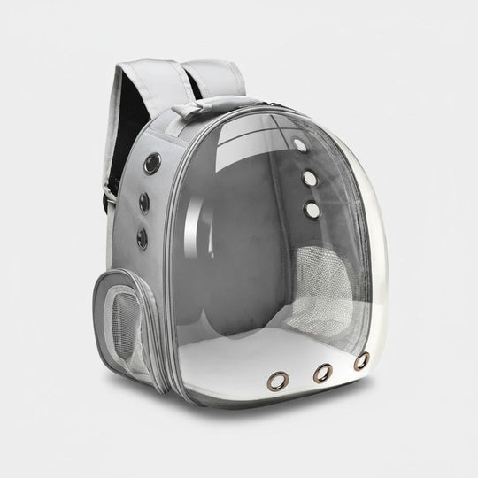 Pet Carrier with 360° View and Secure Design