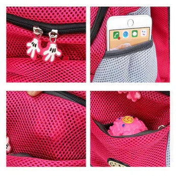 Pet Carrier with Front-Facing Design and Comfortable Straps
