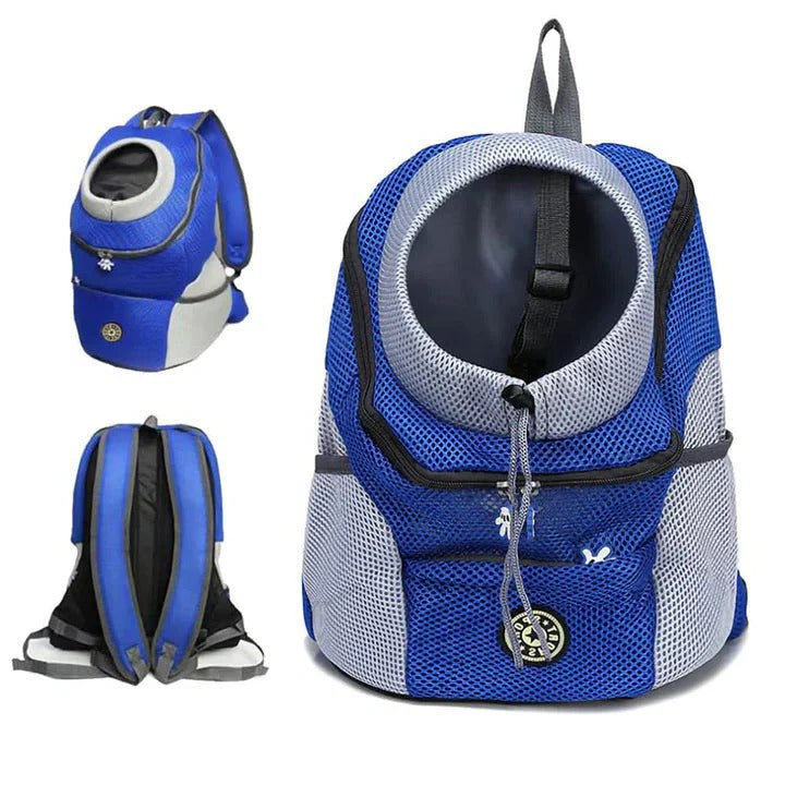 Pet Carrier with Front-Facing Design and Comfortable Straps