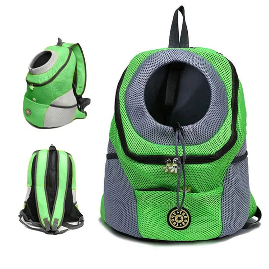 Pet Carrier with Front-Facing Design and Comfortable Straps