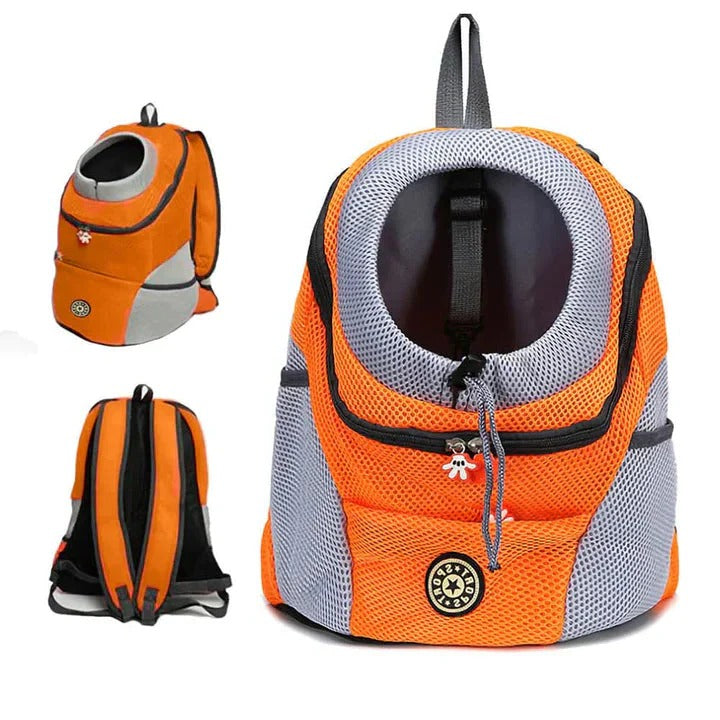 Pet Carrier with Front-Facing Design and Comfortable Straps