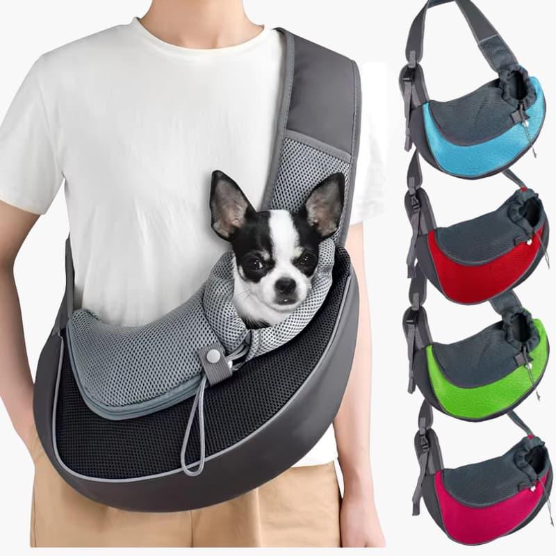 Pet Carrier with Shoulder Strap and Ventilated Design